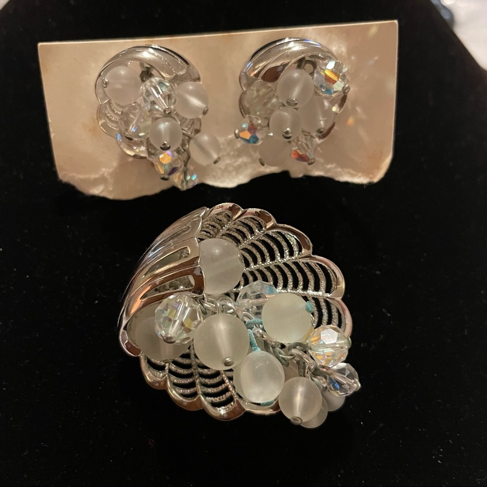 Park Lane Broach and earrings